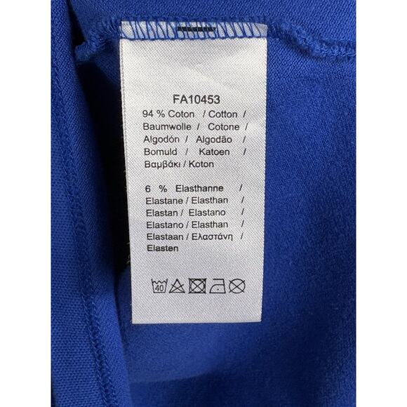 Lacoste Polo Shirt Dress Women’s 32 Small Cobalt Blue Cotton Short Sleeve - Picture 7 of 10